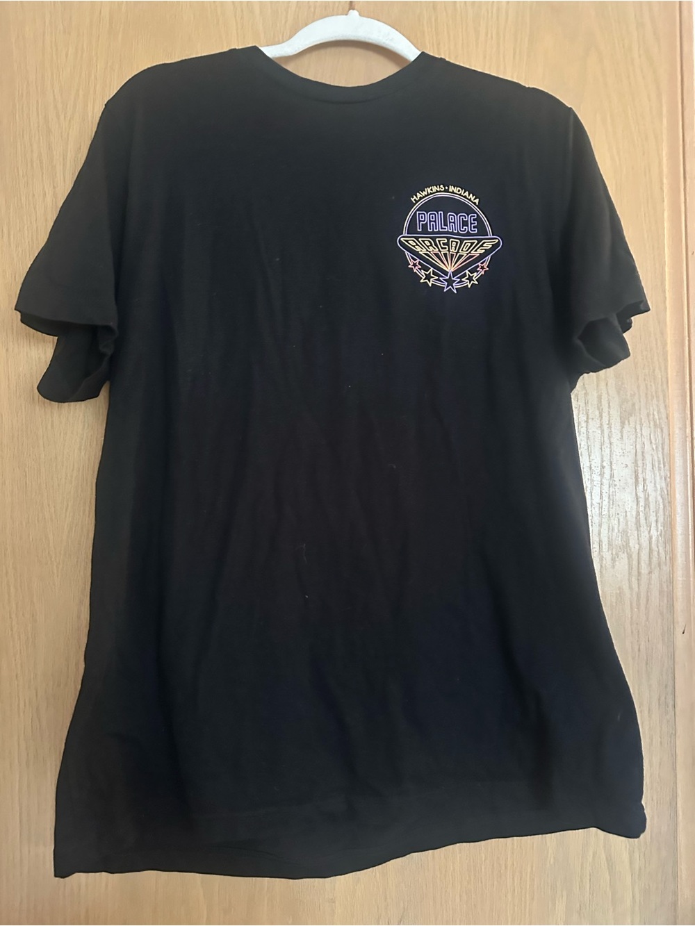 Netflix Stranger Things Palace Arcade black t-shirt